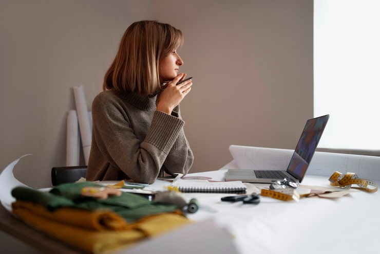 A serene workspace detail reflecting mindful design principles