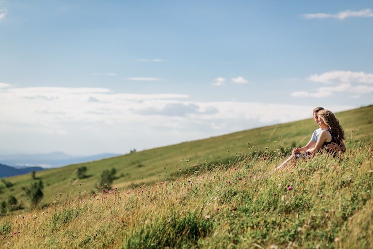 Beruhigende Landschaft